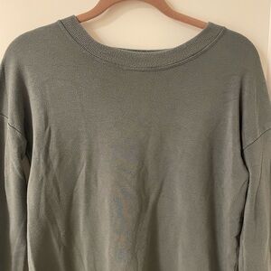 Green ATHLETA sweatshirt